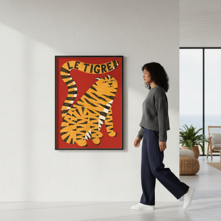 Le Tigre Red by Manne Jalilian