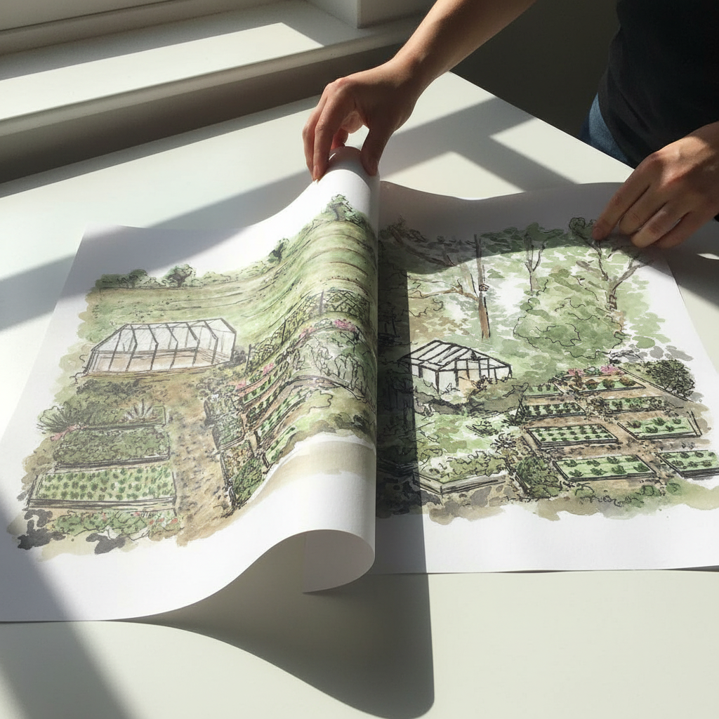 My Garden Set of 2 by Josephine Wianto