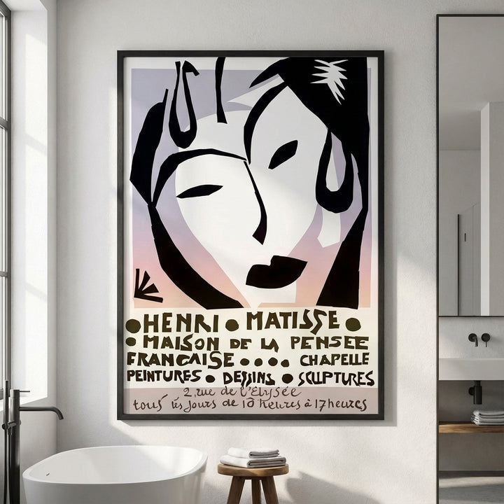 Exhibition Vintage Poster by Henri Matisse