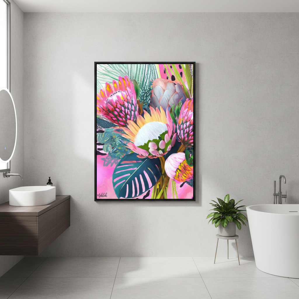 Floral Fiesta Lightened by Inkheart Designs