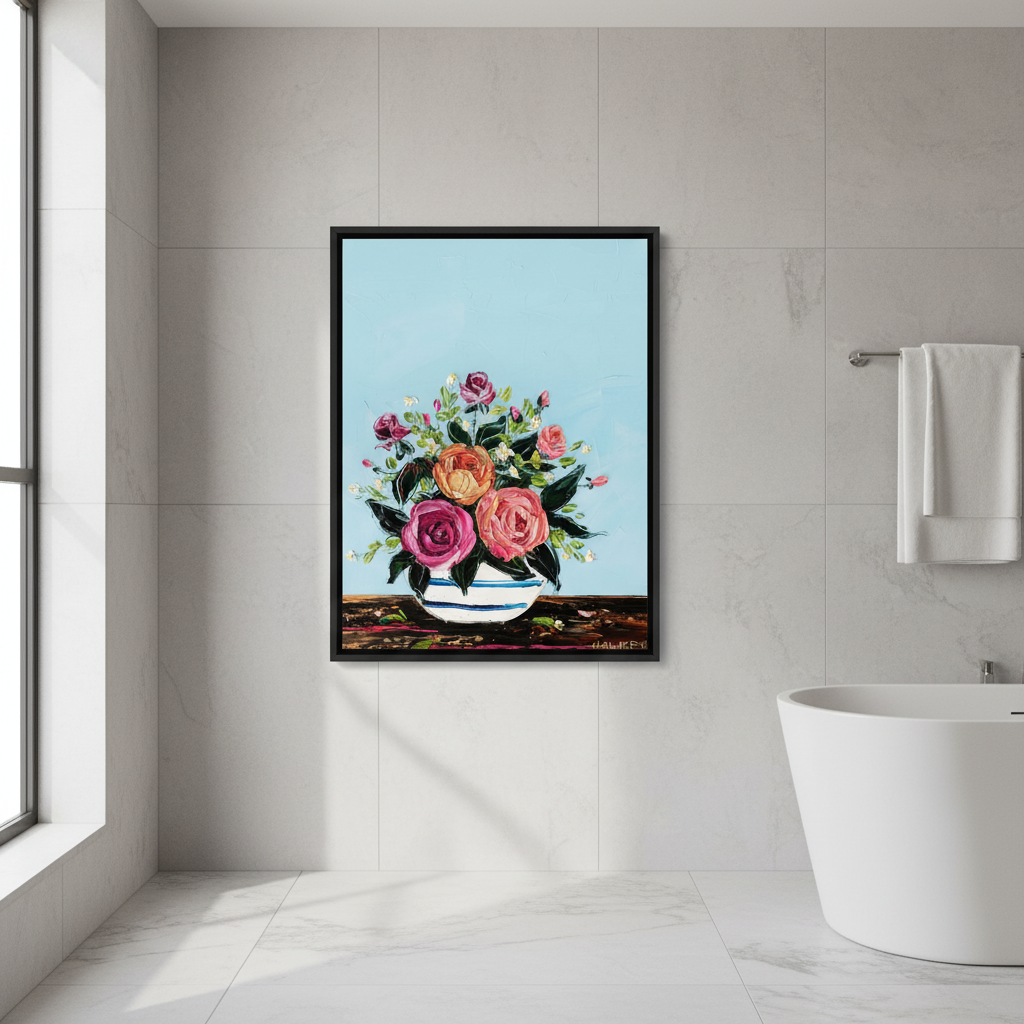 Vase of Joy by Angela Hawkey