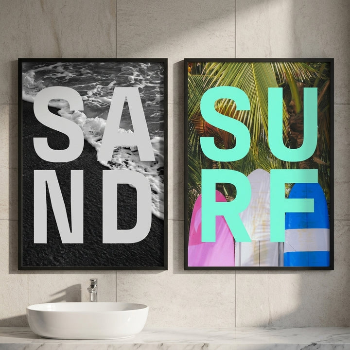 Sand and Surf Pair by Casey McCallister