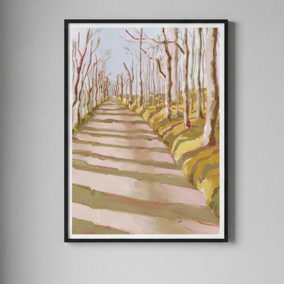 Forest Path by Lucrecia Caporale