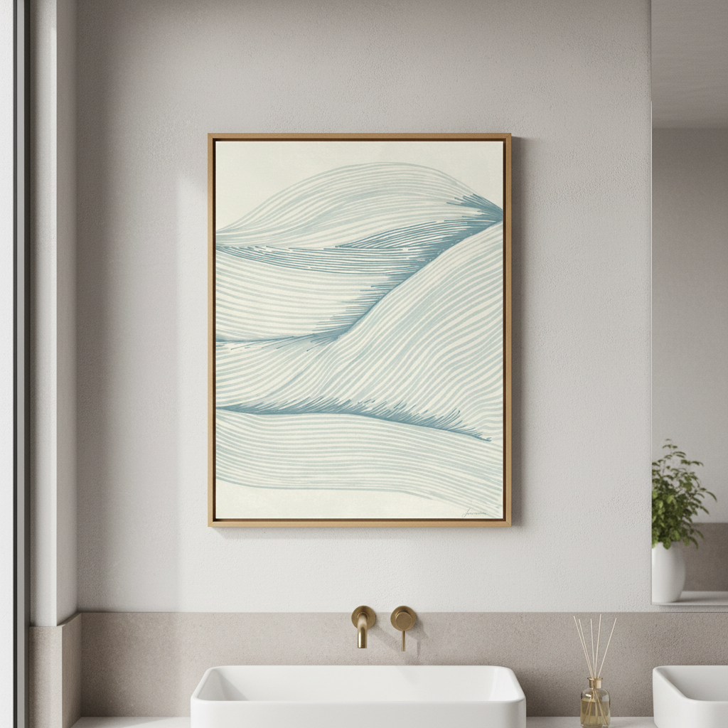 Ocean in Waves by Lucrecia Caporale