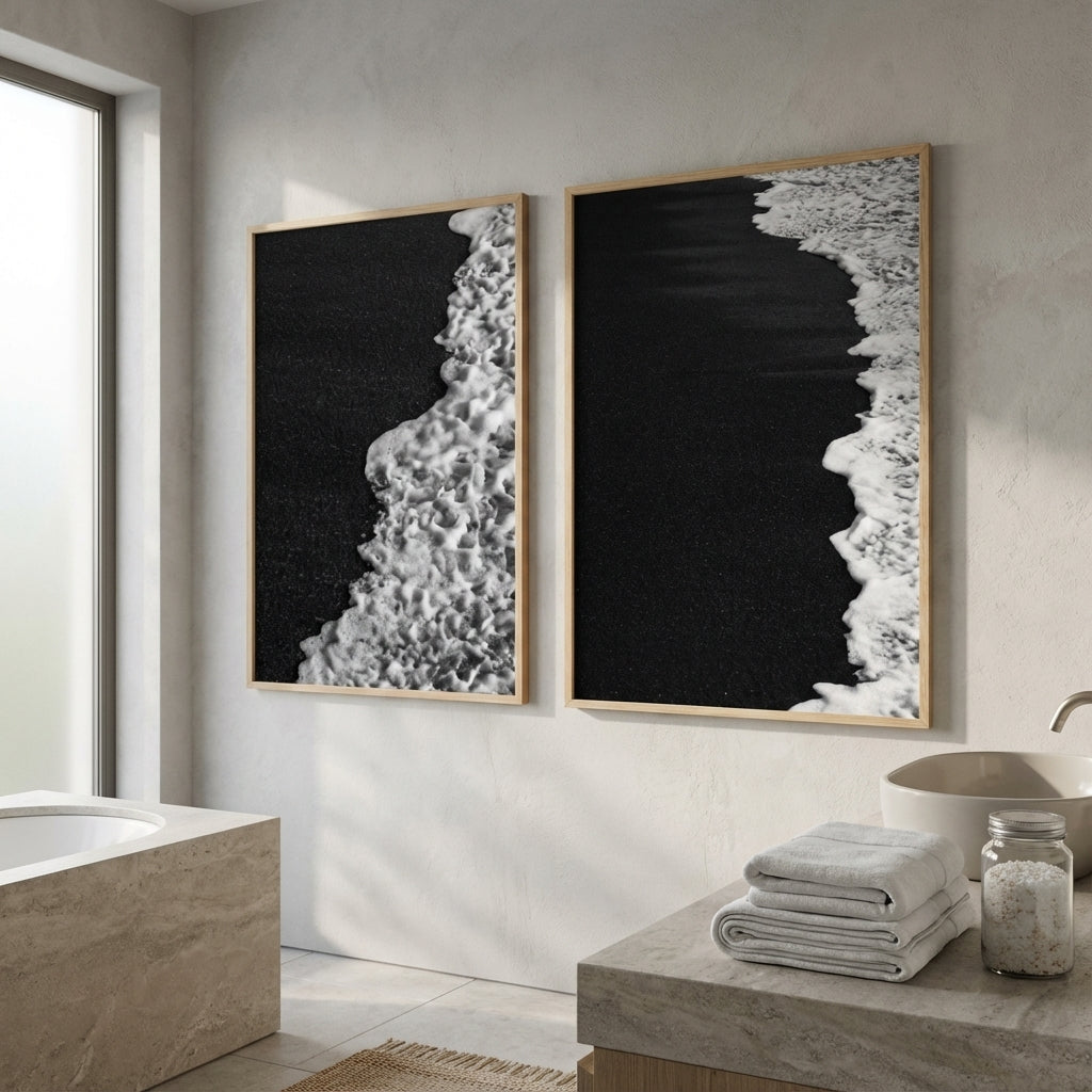 Black Sand Set of 2 by Casey McCallister