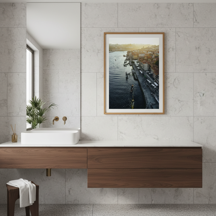 The Golden Hour Quay by Aaron Borchardt