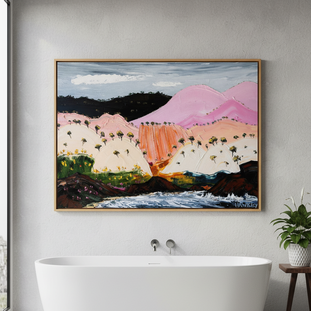 Turbulent Seas by Angela Hawkey