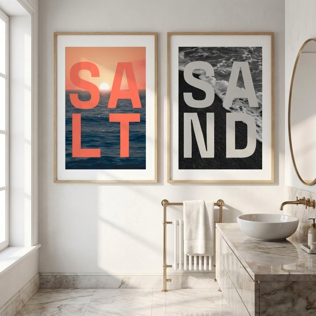 Salt and Sand Set of 2 by Casey McCallister