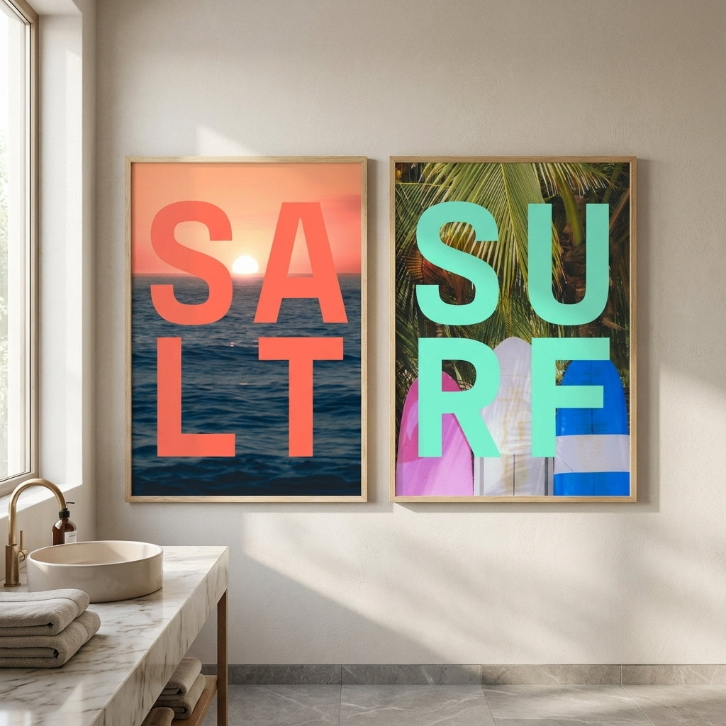 Salt and Surf Pair by Casey McCallister