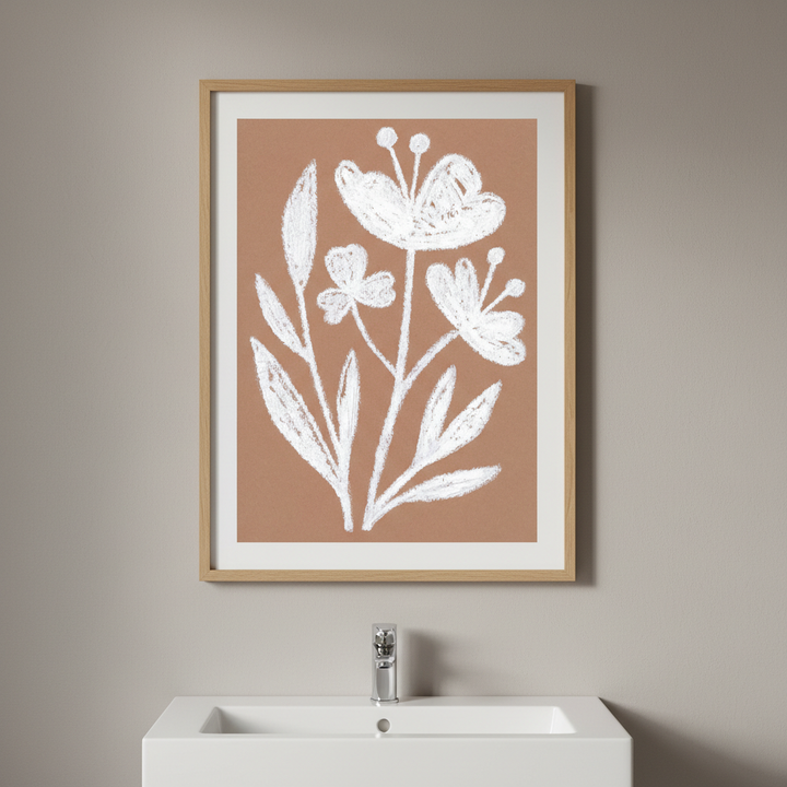 White Flowers by Silvia Visscher