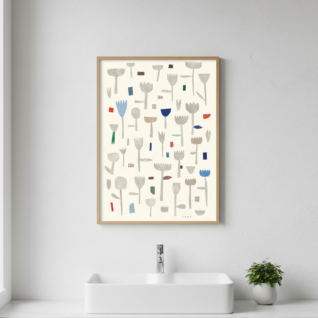 Floral Collage by Silvia Visscher