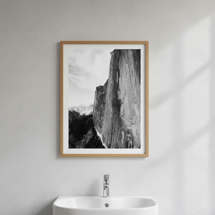 Yosemite Summit Black and White by Hope Bainbridge