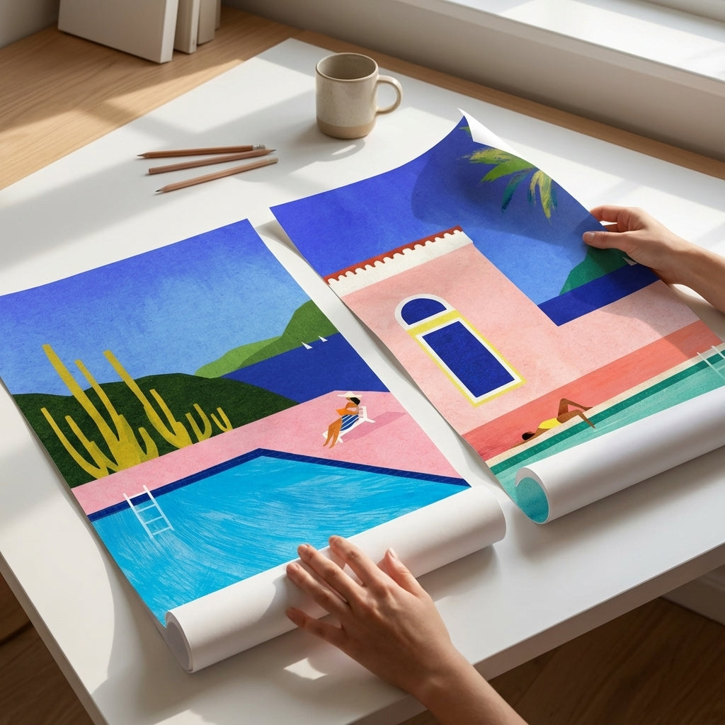 Villa Life Pair by Henry Rivers