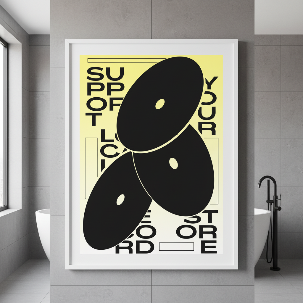 Support Your Local Record Store by Jerome Bizien