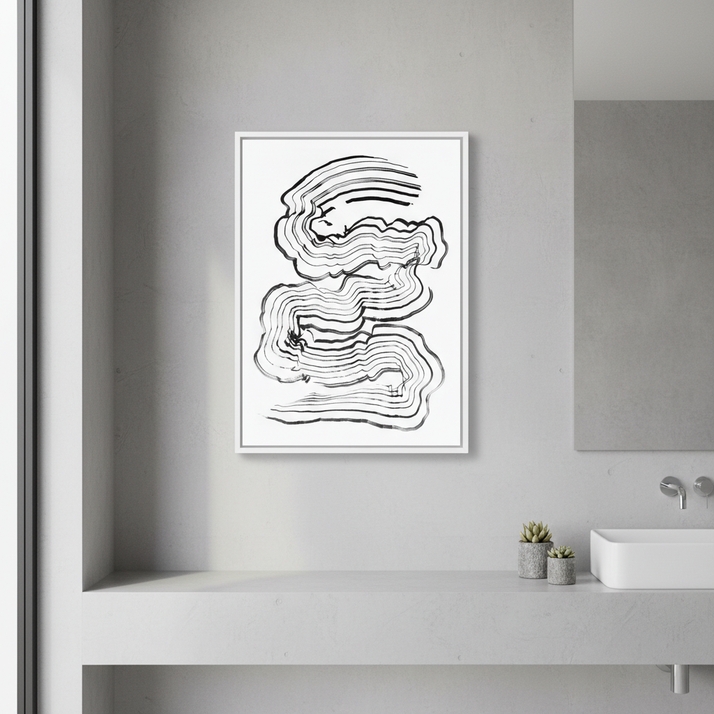 Softly Out of Line by Lucrecia Caporale