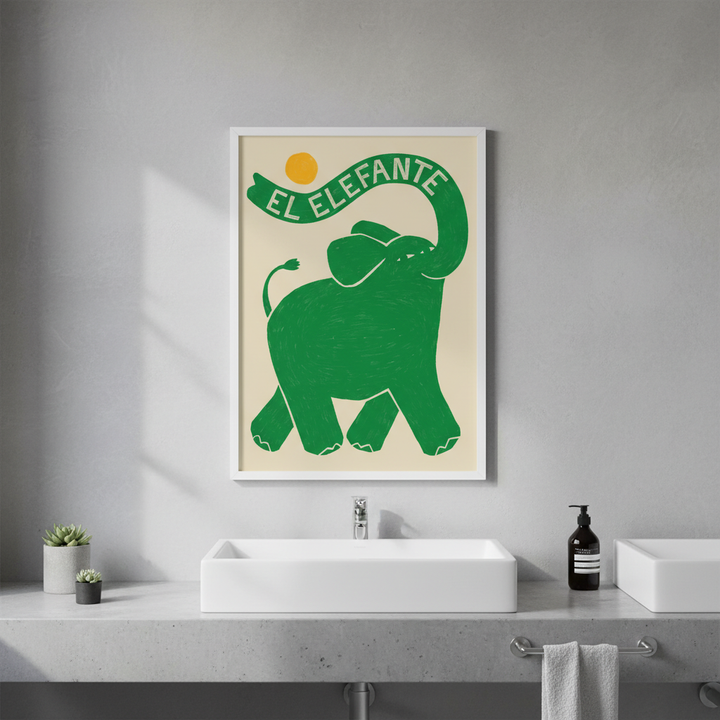 El Elefante Green by Manne Jalilian