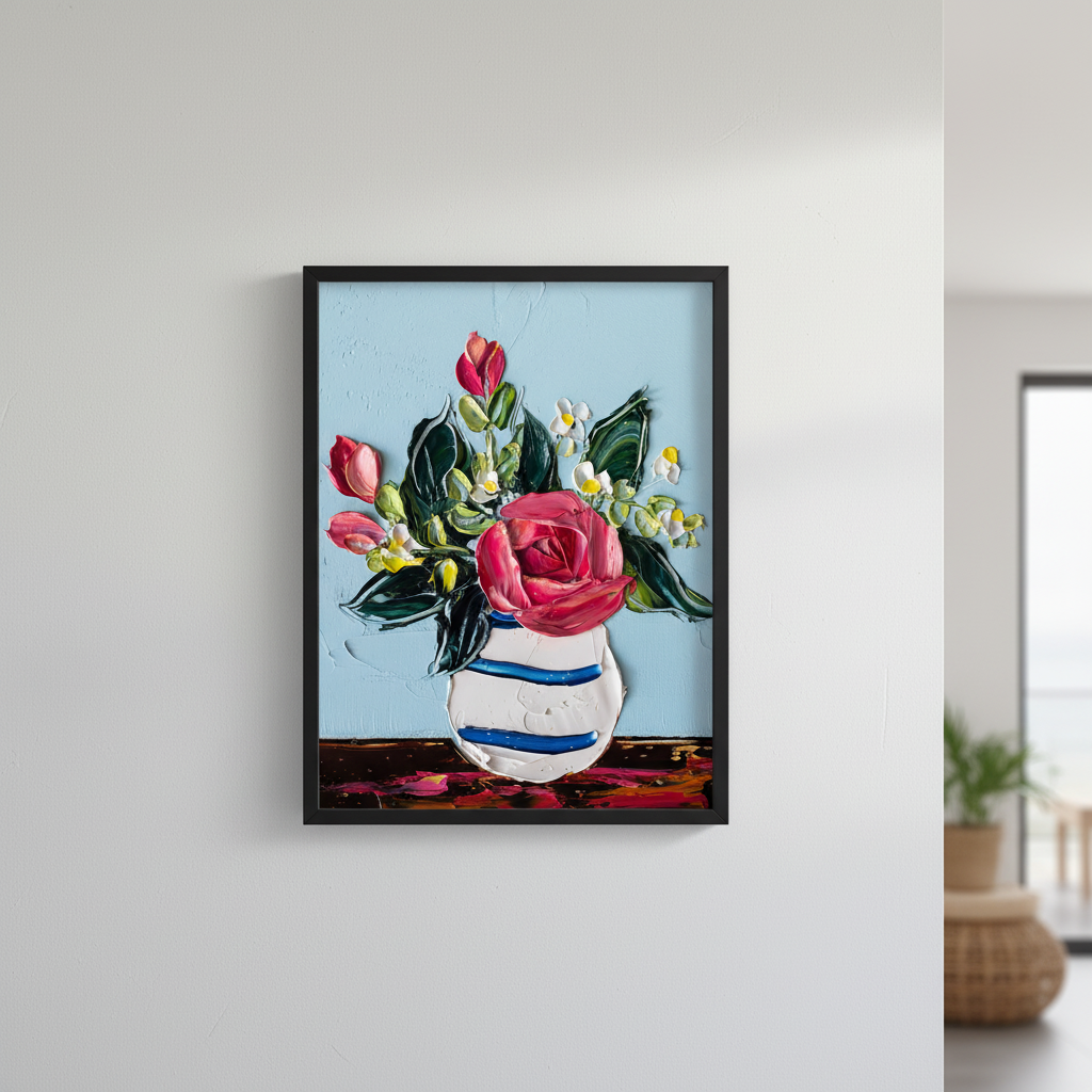 Floral Celebration by Angela Hawkey