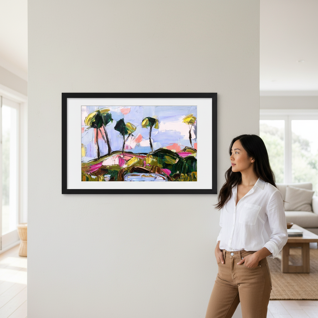 Breezy Hilltop by Angela Hawkey