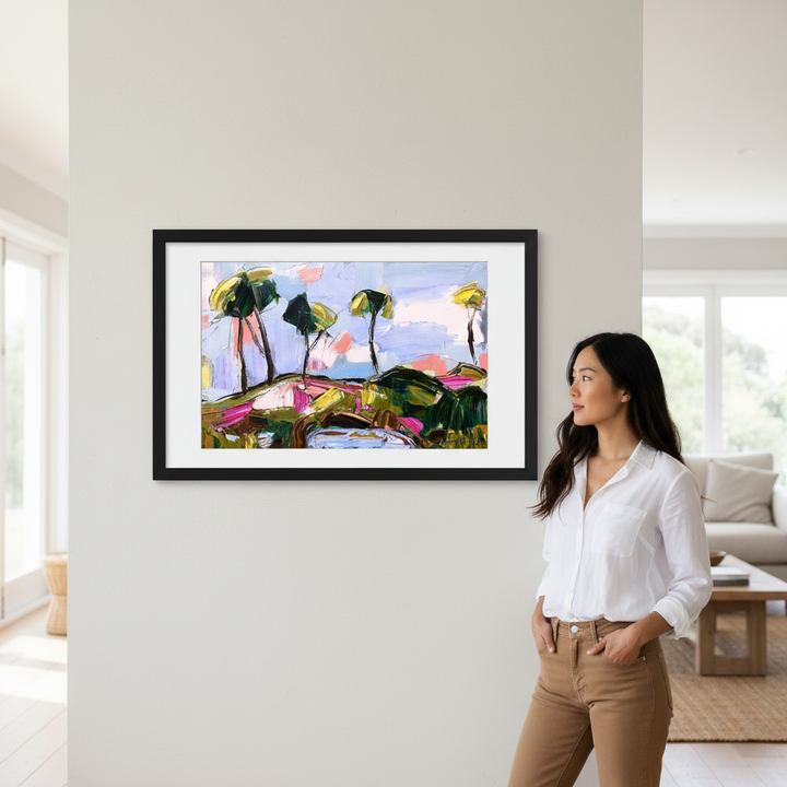 Breezy Hilltop by Angela Hawkey