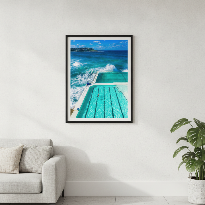 Bondi Poolside Swim Photograph