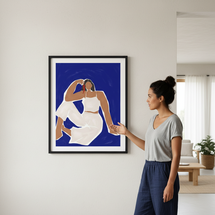 Woman with Chili by Ivy Green Illustrations