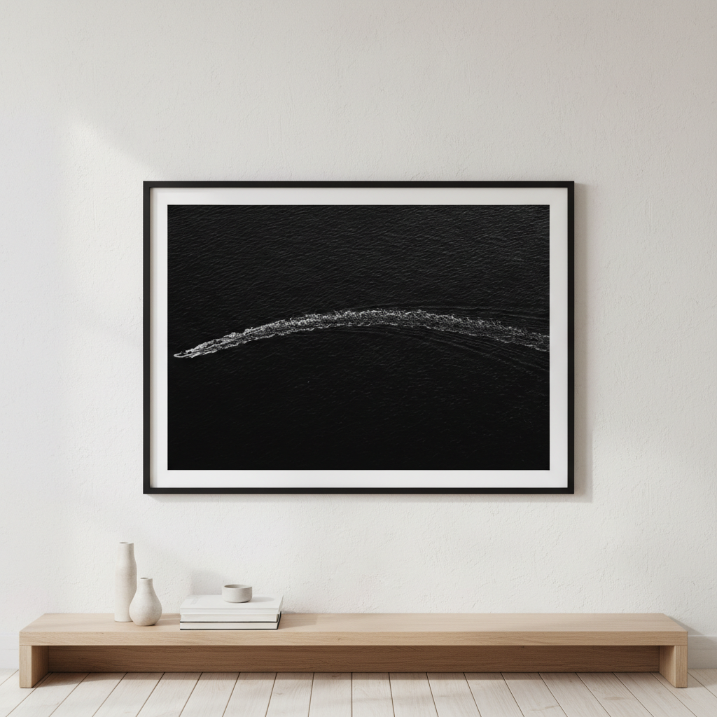 Ink on Water by Aaron Borchardt