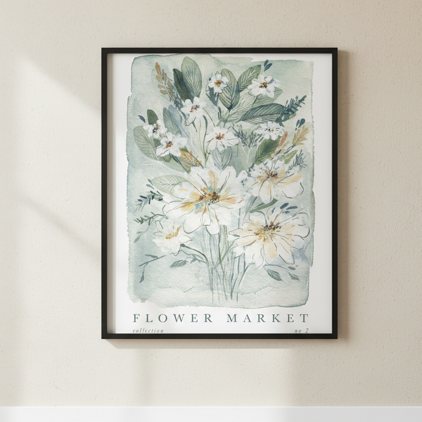 Flower Market Collection II by Lucrecia Caporale