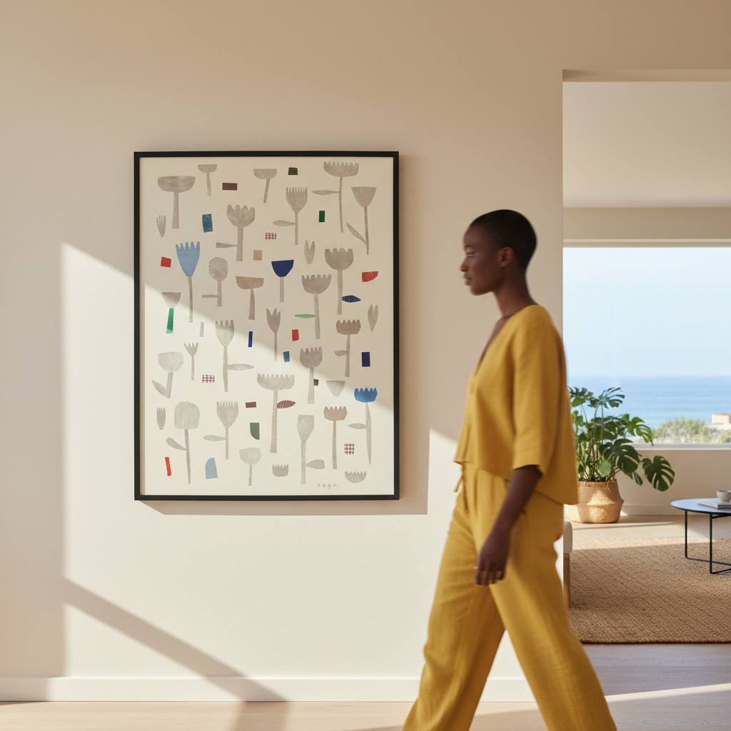 Floral Collage by Silvia Visscher