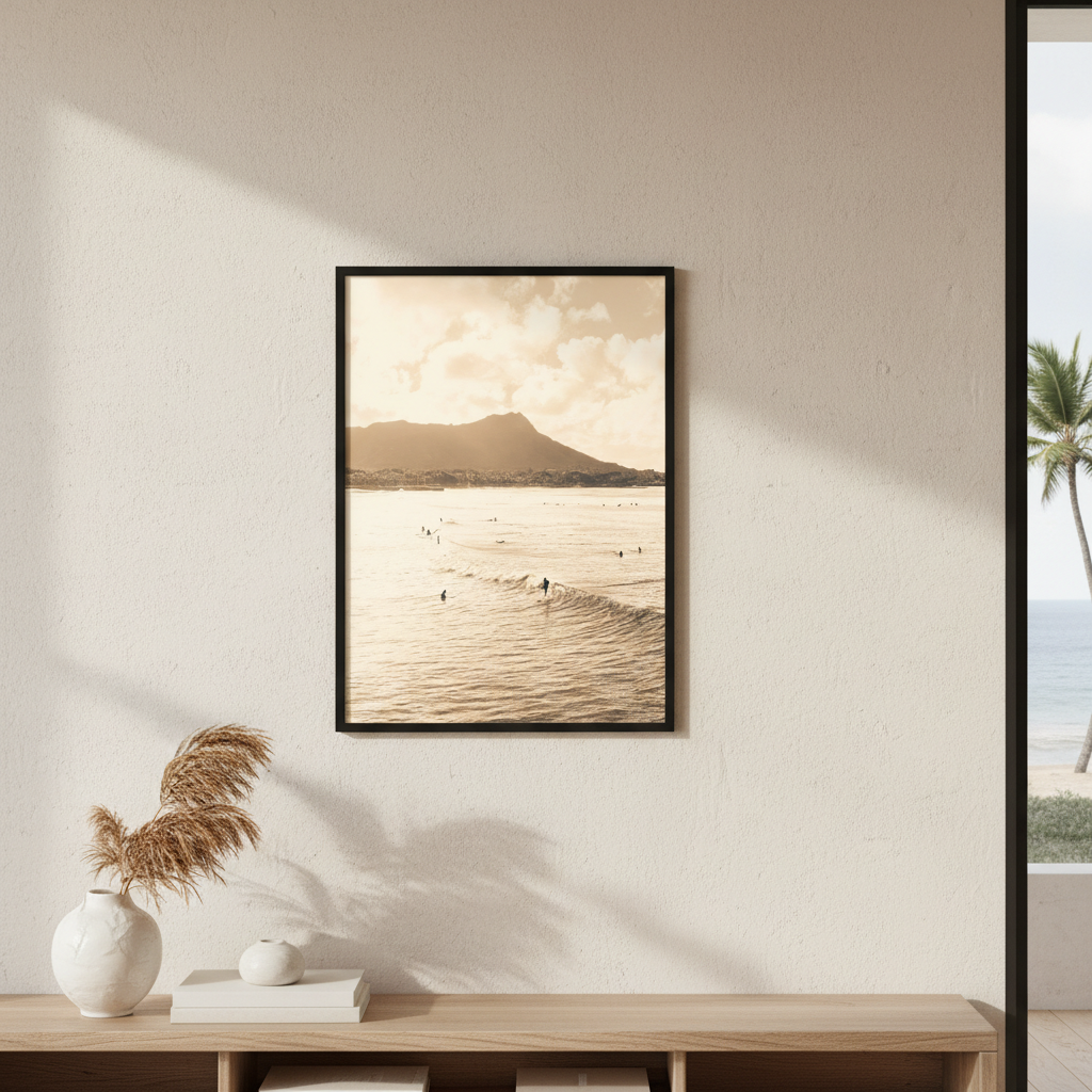 Aged Waikiki by Richard Podgurski