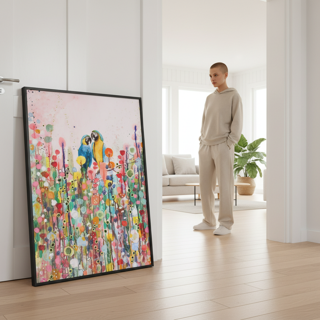 Love Feather by Sylvie Demers