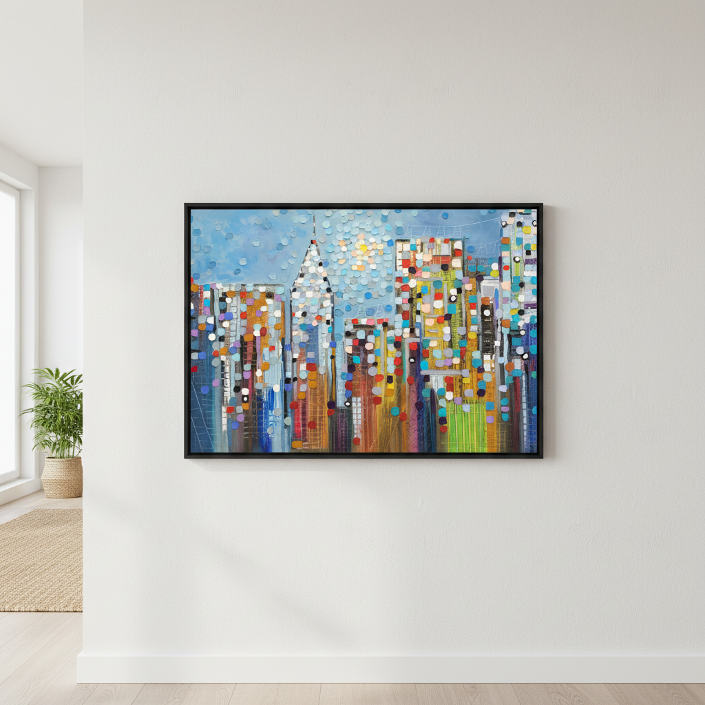 Manhattan Skyline by Ekaterina Ermilkina