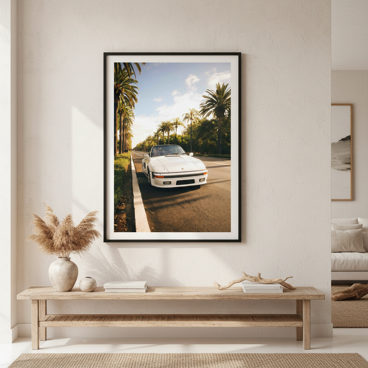 Palms & Porsche by Gelica Peralta