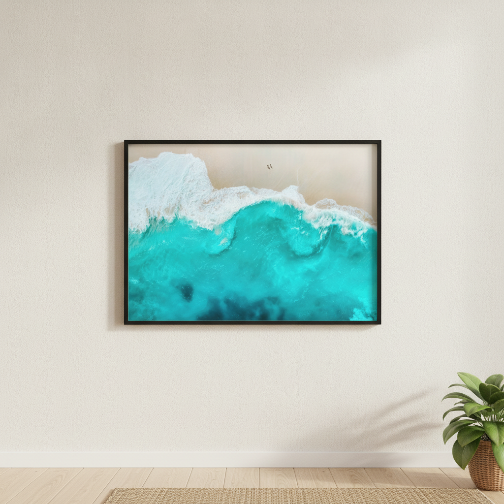 Beach Aerial Coastal Photography