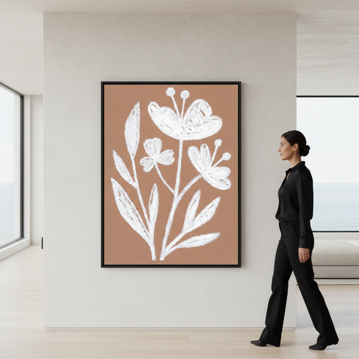 White Flowers by Silvia Visscher