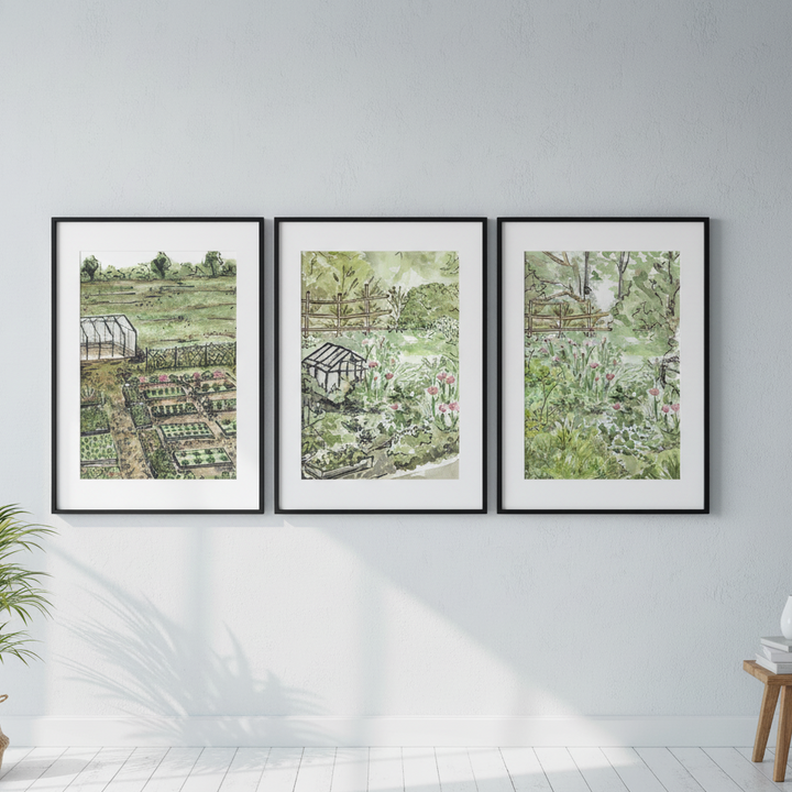 A Trio of Gardens by Josephine Wianto