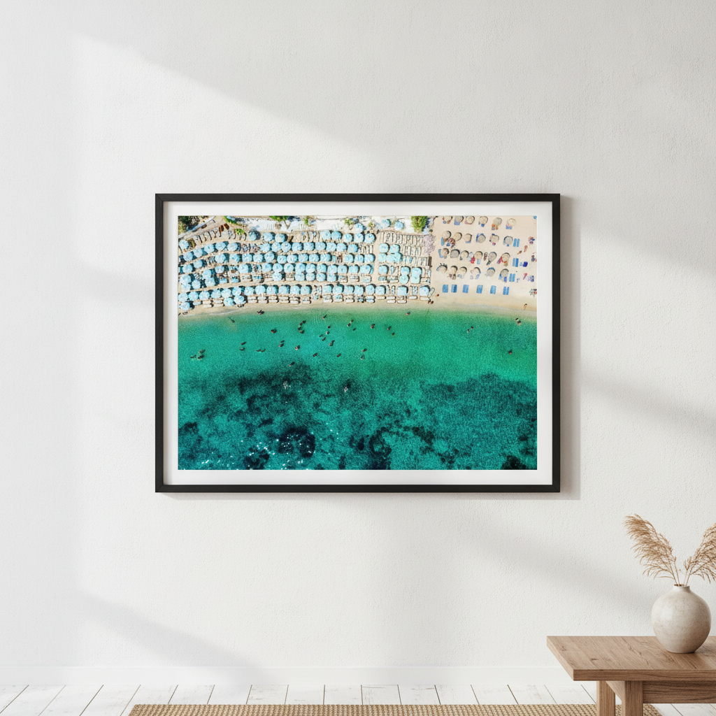 Mediterranean Aerial Coastal Beach Photography