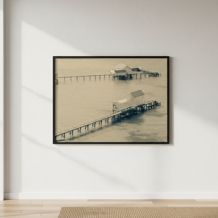 Sorento Jetty (Above) by Steven Scott