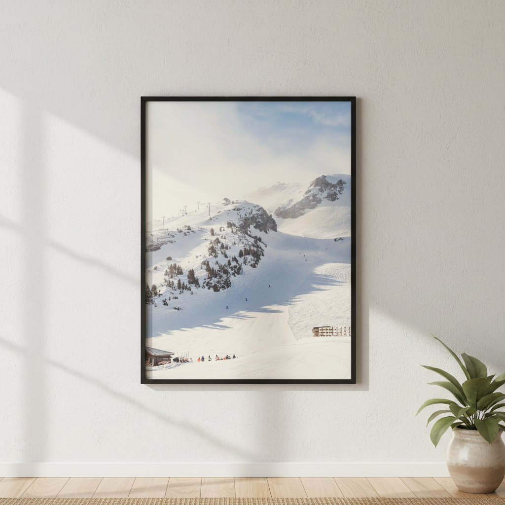 Saddle Bowl, Mammoth Vertical by Josh Wilson