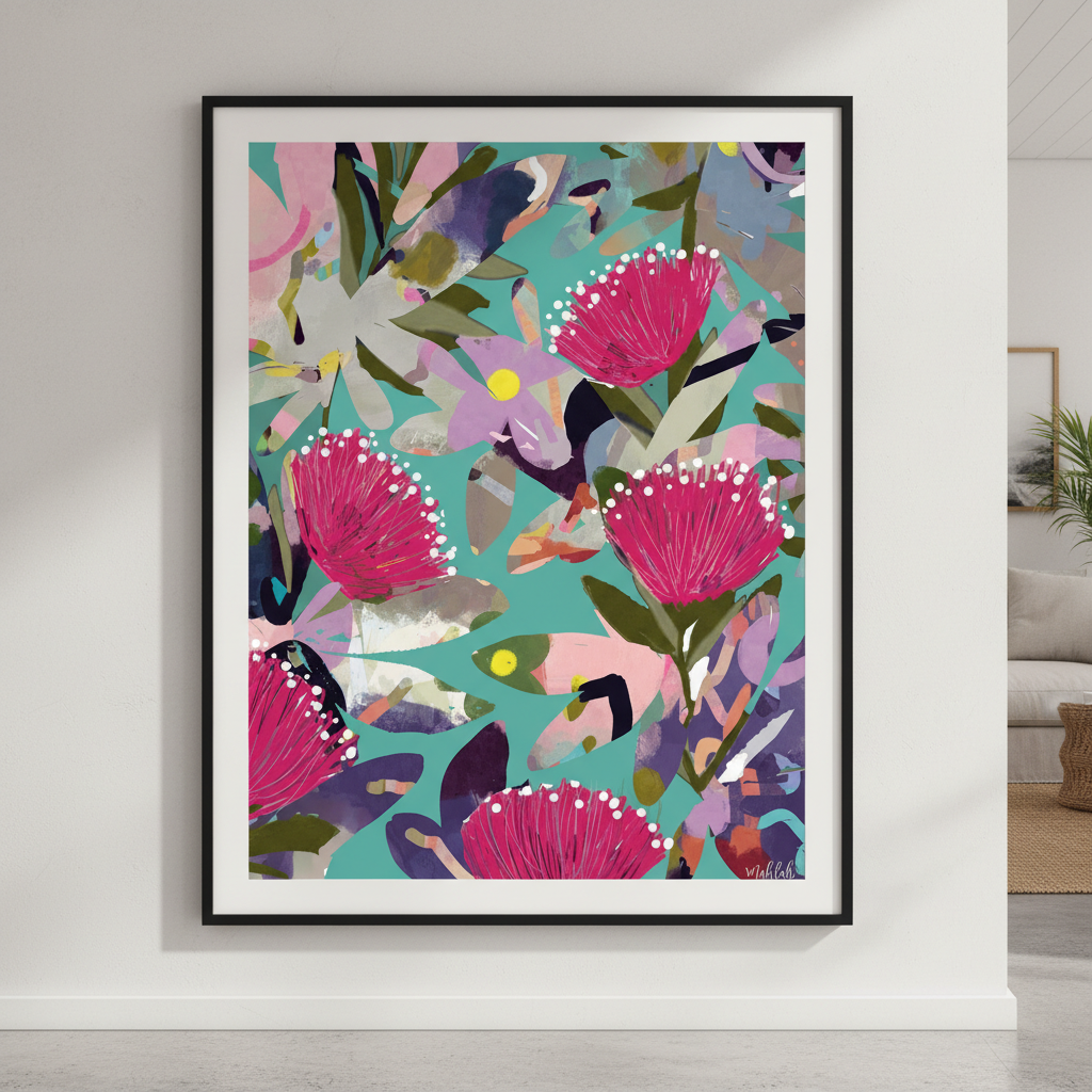 Patterned Flowers by Inkheart Designs