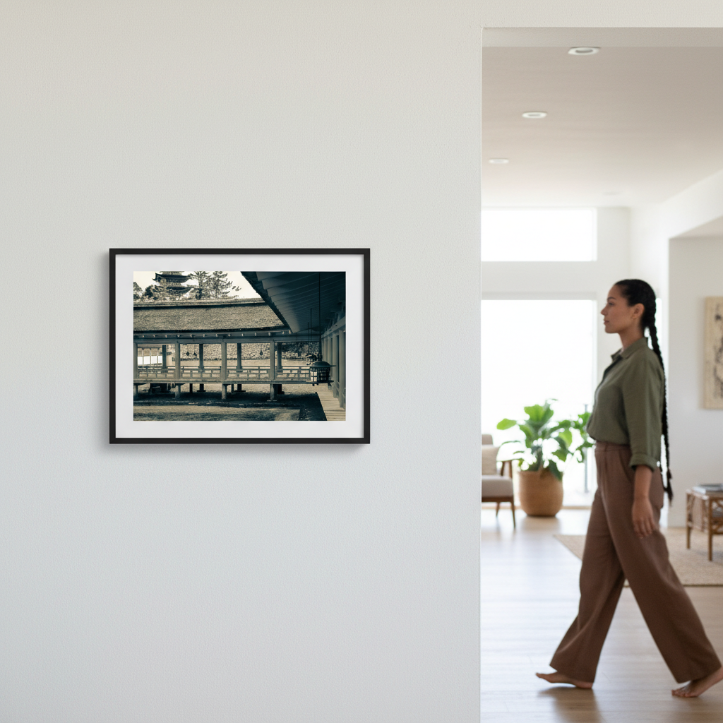 Itsukushima Shrine Boardwalk by Steven Scott