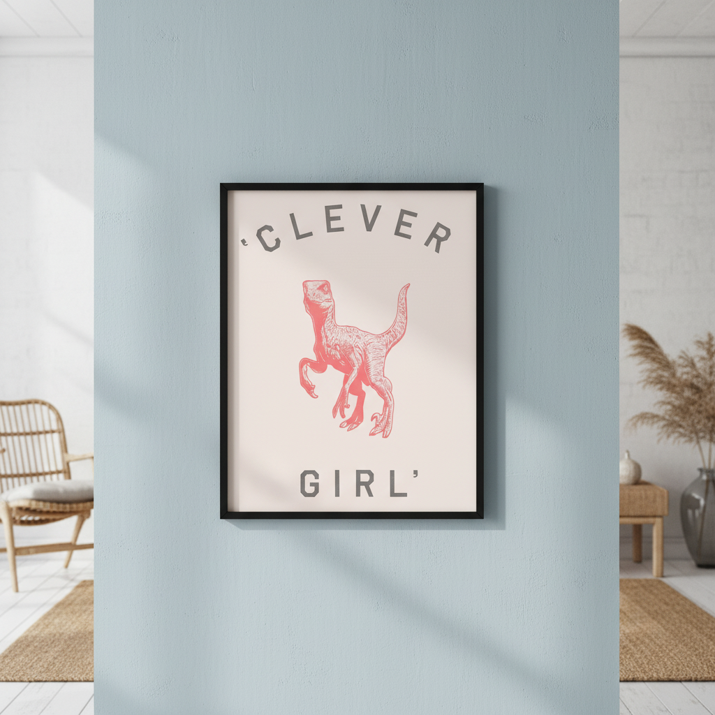 Clever Girl Pink by Florent Bodart