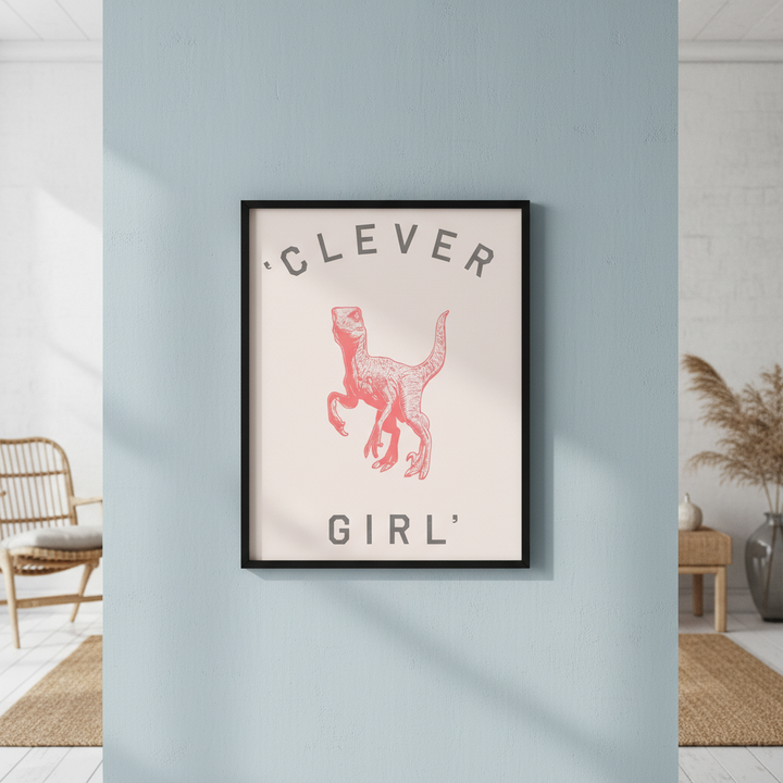 Clever Girl Pink by Florent Bodart