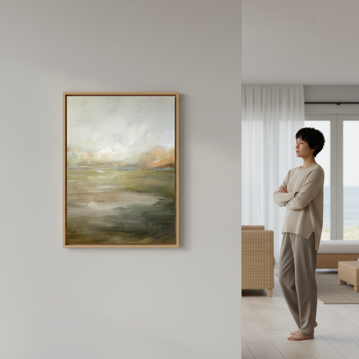 Tranquil Lake by Julia Cheney