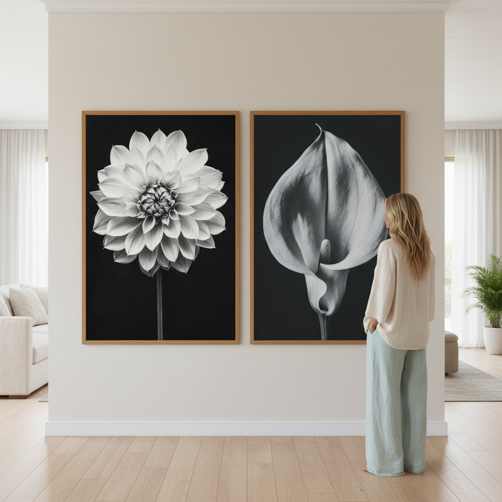 Floral Duo by Peter Attard