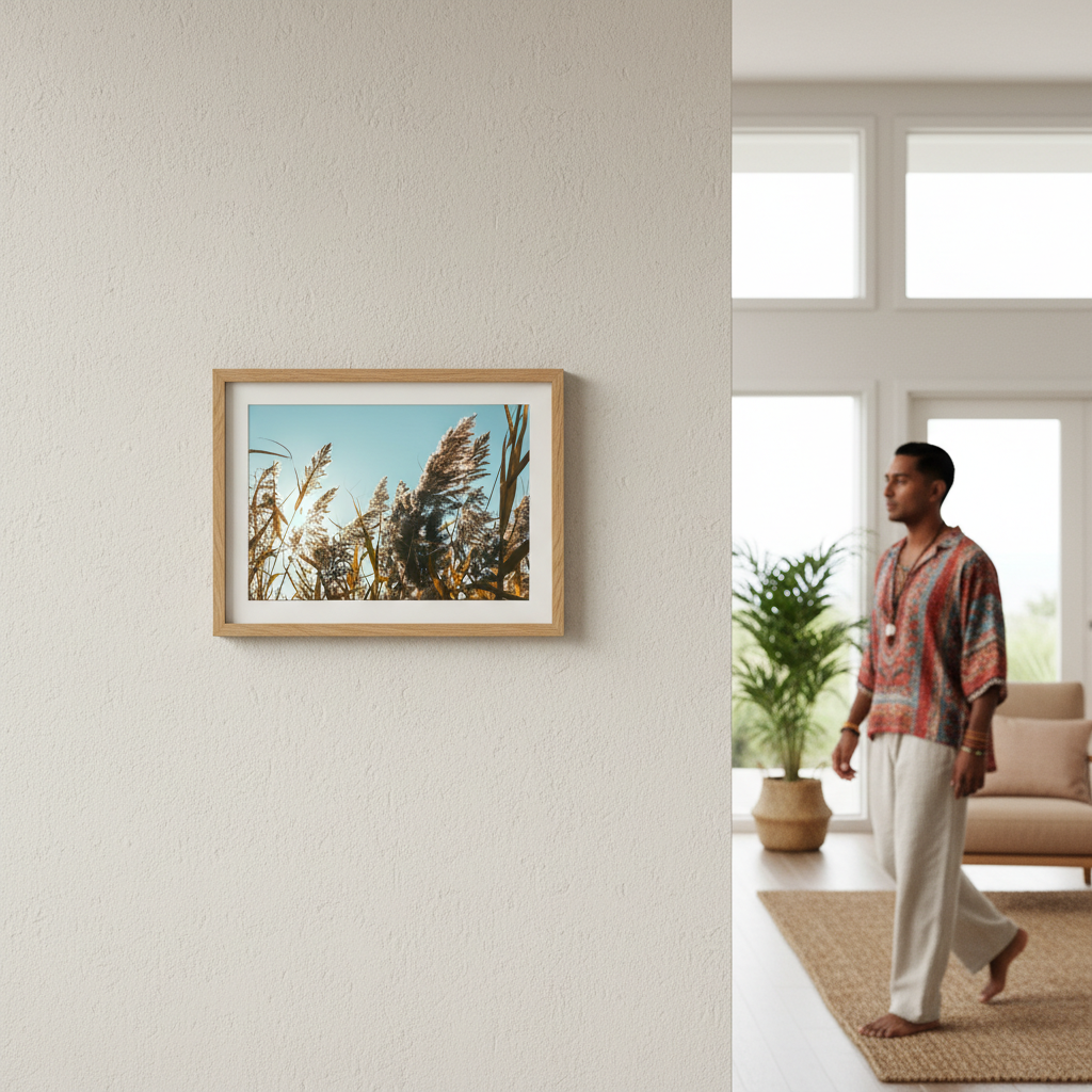 Illuminated Reeds by Aaron Borchardt