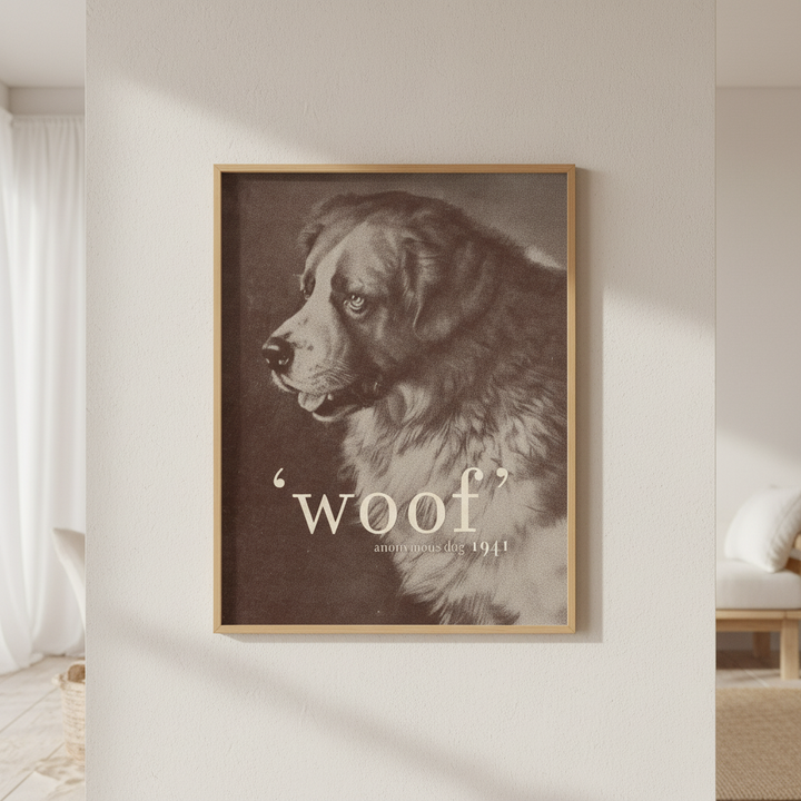 Famous Quote Dog by Florent Bodart