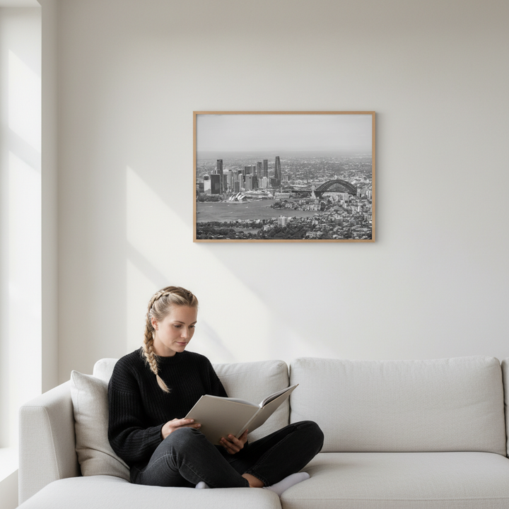 Sydney Harbour Aerial by Josh Wilson