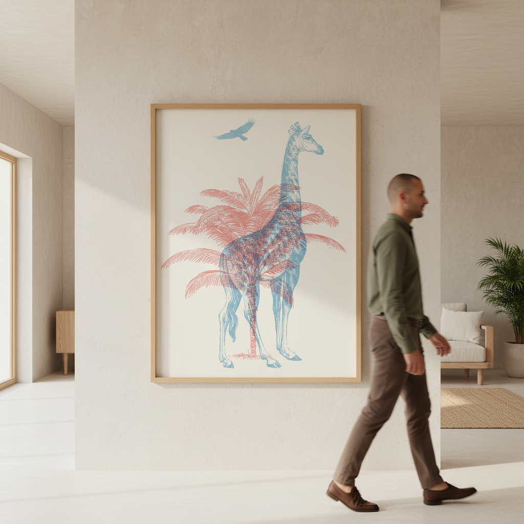 Giraffe by Florent Bodart