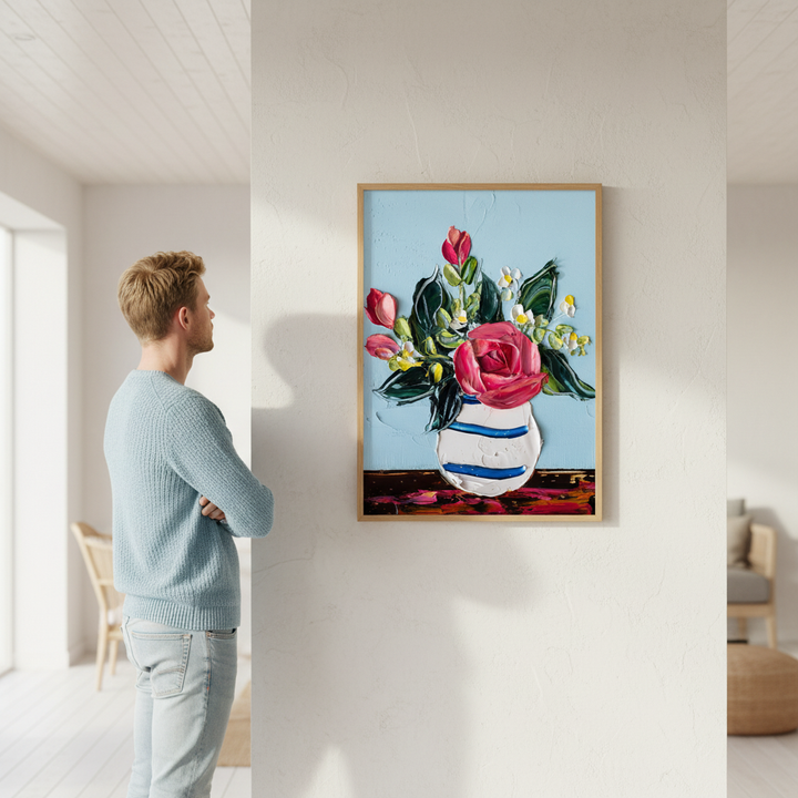 Floral Celebration by Angela Hawkey