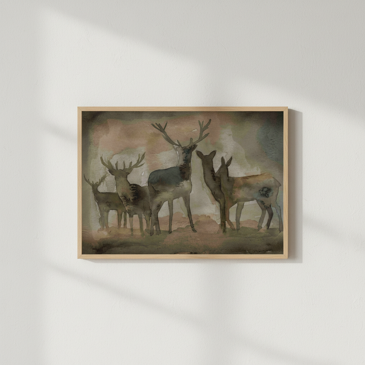 Brown Deer Herd by Meredith O'Neal